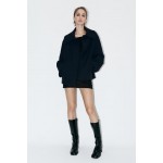 WOOL BLEND SHORT COAT ZW COLLECTION