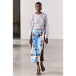 PRINTED PENCIL SKIRT ZW COLLECTION