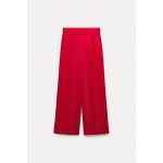 PLEATED TABBED MENSWEAR STYLE PANTS ZW COLLECTION