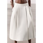 LAYERED BOX PLEAT SKIRT ZW COLLECTION