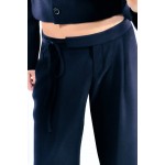 WIDE LEG PANTS WITH ROPE BELT
