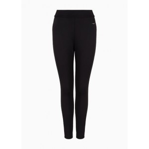 Leggings in stretch fabric with zip