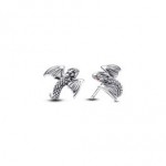 Game of Thrones, Curved Dragon Stud Earrings