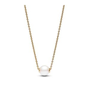 Treated Freshwater Cultured Pearl Collier Necklace - Pandora Shine