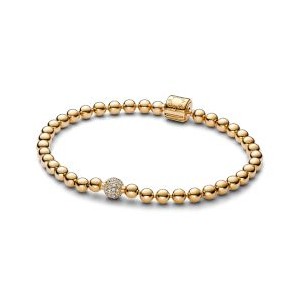 Beads & Pave Bracelet - Pandora Shine