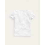 Washed Slub T-shirt - White