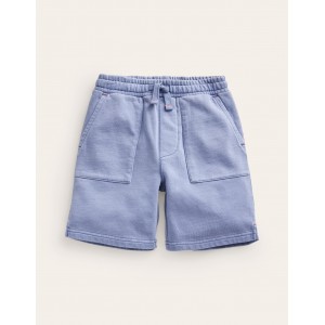 Garment Dye Shorts - Dusty Blue