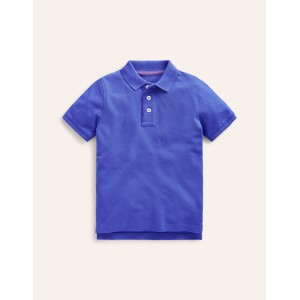 Pique Polo Shirt - Blue Heron