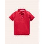 Pique Polo Shirt - Rockabilly Red