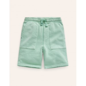 Garment Dye Shorts - JellyFish Green
