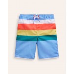Board Shorts - Surf Blue Multi Stripe