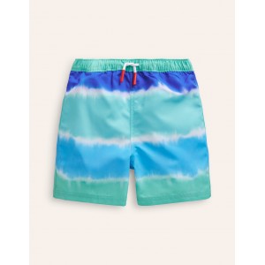 Swim Shorts - Blue Tie Dye