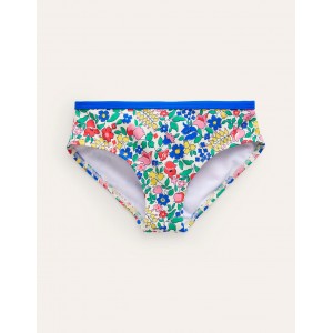 Patterned Bikini Bottoms - Multi Flowerbed