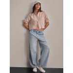 OVERSIZED CROPPED BUTTON FRONT