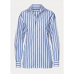 Capri Relaxed Fit Striped Cotton Shirt