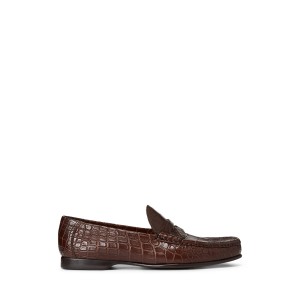 Chalmers Crocodile Penny Loafer
