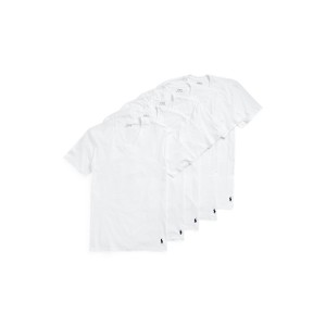 Classic Fit Wicking V-Neck 5-Pack