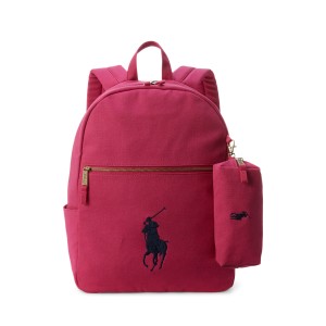 Big Pony Canvas Large Backpack