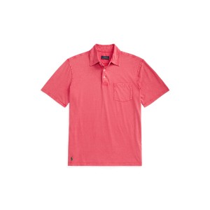 Classic Fit Cotton-Linen Polo Shirt