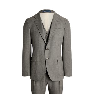 Polo Wool Flannel 3-Piece Suit