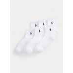 Cotton-Blend Quarter-Crew Sock 6-Pack