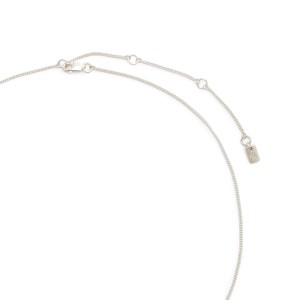 Sterling Silver Padlock Pendant Necklace