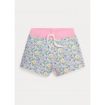 Floral French Terry Short