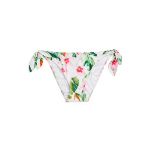 Floral Side-Tie Hipster Bikini Bottom