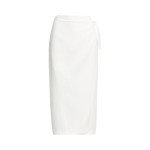 Linen Wrap Skirt