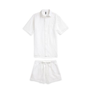 Eyelet Cotton Cover-Up Set