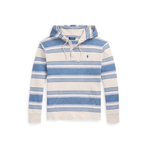 Striped Spa Terry Hoodie