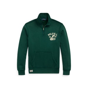 Graphic Fleece Quarter-Zip Sweatshirt