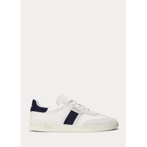 Heritage Aera Leather-Suede Sneaker