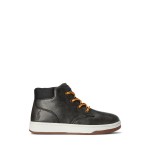 Polo Court High-Top Faux-Leather Sneaker