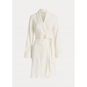 Quilted Shawl-Collar Robe