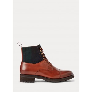 Bryson Leather & Wool Cap-Toe Boot