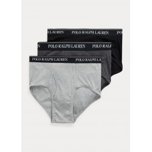 Cotton Wicking Mid-Rise Brief 3-Pack