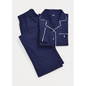 Long-Sleeve Jersey Pajama Set