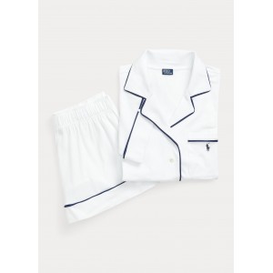 Short-Sleeve Jersey Pajama Set