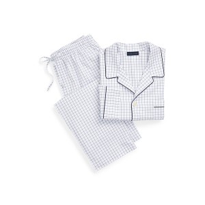 Organic Cotton Tattersall Pajama Set