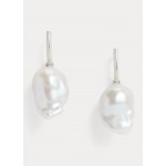 Sterling Silver & Pearl Drop Earrings