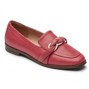 Womens Susana Woven Chain Loafer