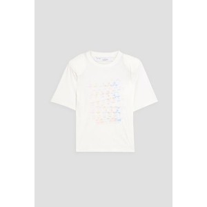 Stars printed cotton-jersey T-shirt