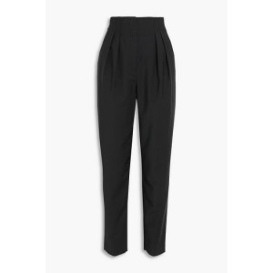 Yasmeen pleated woven tapered pants