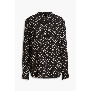Gemma floral-print silk crepe de chine blouse