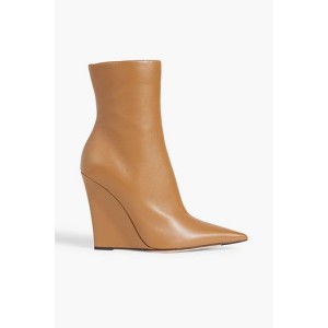 Baku 110 leather wedge ankle boots