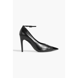 Cierra 100 smooth and patent-leather pumps