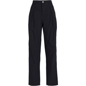 Kilandy pleated cotton-canvas tapered pants