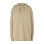 8 by YOOX ORGANIC COTTON RELAX FIT DROP SHOULDER HOODIE
