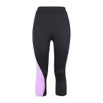 8 by YOOX RECYCLED POLY COLOR-BLOCK 3/4 LEGGINGS